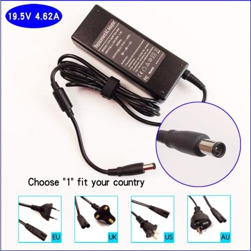 19.5V 4.62A 90W Universal AC Adapter Battery Charger for Dell AA90PM111 FA90PM111 330-1826 PA-3E ADP-90VH B 0J62H3