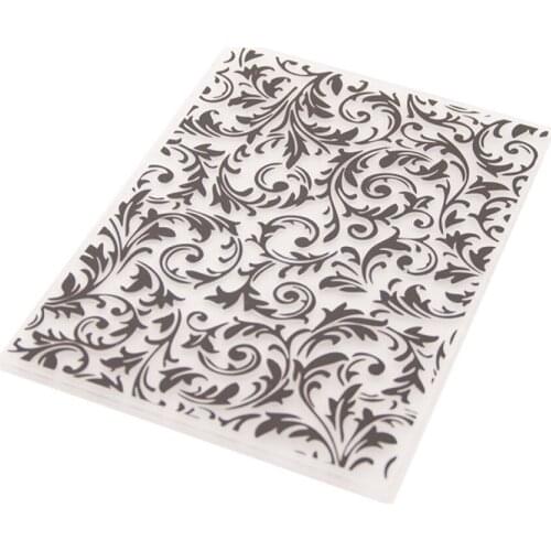 2020 Vine Leaf Plastic Embossing Folders For Diy Scrapbooking Photo Album Card Paper Craft Materials