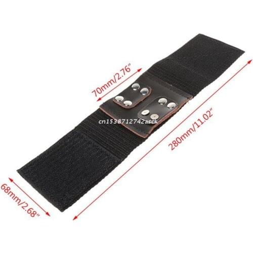 New Fishing Wrist Band Elastic Adjustable Wristband Protector Catapult Slingshot Dropship