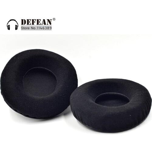 90mm velour ear pads cushion earpad foam headphone cover replacement headset 9cm 3.6" alistore