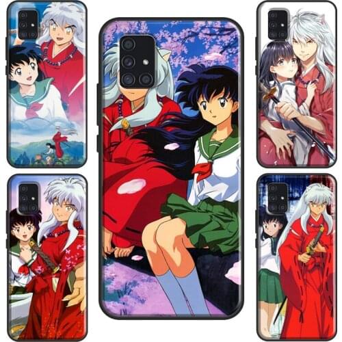 Anime Inuyasha Higurashi Kagome Case For Samsung A32 A12 A42 A52 A72 A21S A20e A11 A31 A51 A71 A10 A20S A30 A40 A50 A70