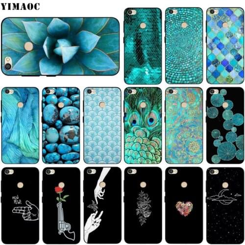 Turquoise Sapphire Case for Xiaomi Redmi MI Note MAX 3 6a 7 6 8 9 10 GO SE A1 A2 A3 Lite 8A F1 Pro