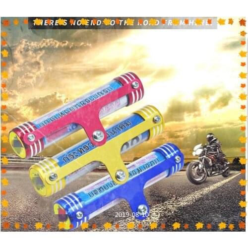 Motorcycle safety tax disk tube cylindrical frame, waterproof tax support frame for BMW C600Sport C650Sport C650GT AdventuRe