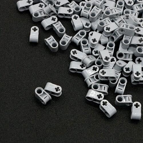 Building Blocks Parts Technical Adapter 2L Thick Pin Holes Axle connector perpendicular bulk Bricks Toys for children Gifts 6536
