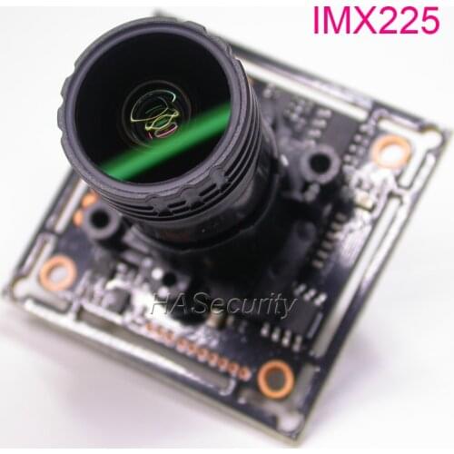F0.95 aperture Lens AHD-M (720P) / CVBS 1/3" Exmor IMX225 CMOS + NVP2431 NVP2431H CCTV camera PCB board module +OSD cable (UTC)