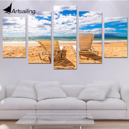 HD Printed leto more pesok plyazh priroda Painting childrens room decor print poster picture canvas Free shipping/ny-4387