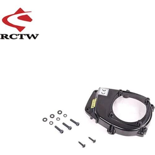 Engine Side Cover Kit Pull Starter Engine Fan Covers Flywheel for 23-30.5CC Gasoline Engines Zenoah CY for 1/5 HPI ROVAN KM Baja