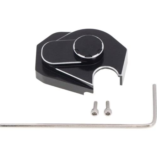 Aluminum Alloy Gearbox Cover Metal Protective Gear Shell for 1/24 Axial SCX24 90081 RC Car Accessories