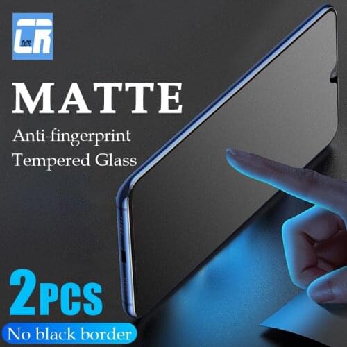 No fingerprint Matte Screen Protector for Samsung Galaxy S21 S20 Plus A51 A71 A52 A72 A21S A30 A50 A40 A70 A32 A12 Frosted Glass