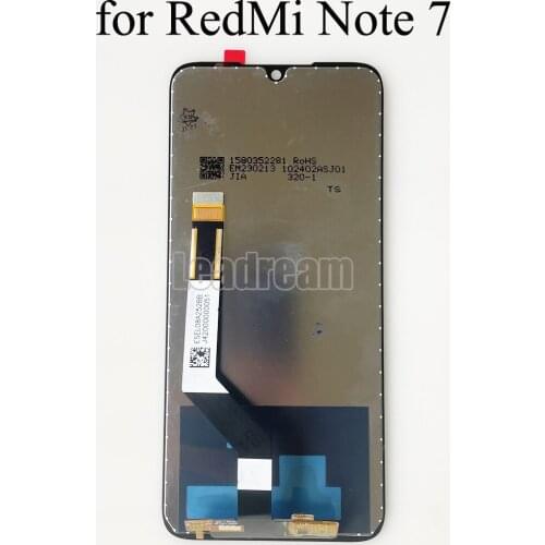 5Pcs Original LCD for Xiaomi Redmi Note 7 Screen Display Touch Screen With Frame Digitizer Assembly Replacement