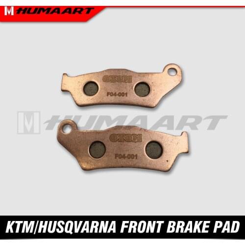 HUMAART Motorcycle Dirt Bike Front Brake Pads for MX EXC SX F XC F XCF LC4 TC TE FC 125 250 350