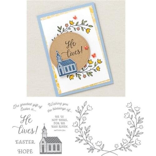 GIFT OF HOPE Metal Cutting Dies And Stamps Scrapbook Paper Decoration Craft Knife Mould Blade Punch Stencils Dies Cut