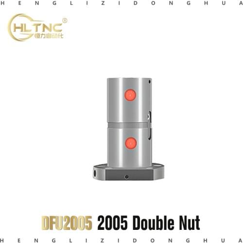 1 pc DFU2005 pitch 5mm ballscrew double nut fit 20mm ball screw for CNC DIY Carving milling engraving machine router lathe parts
