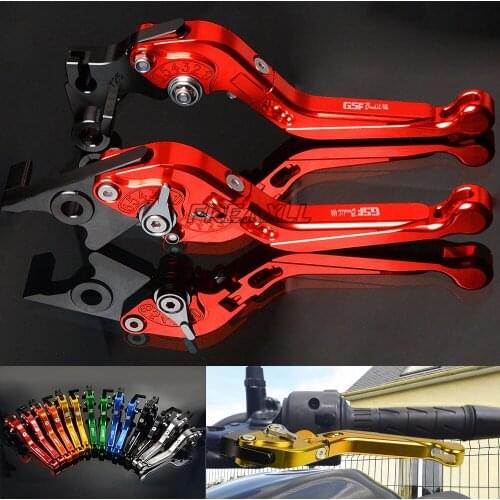 Folding Flexible Aluminum Motorbike Levers Motorcycle Brake Clutch Levers For SUZUKI GSF600 GSF600S GSF 600 600S BANDIT