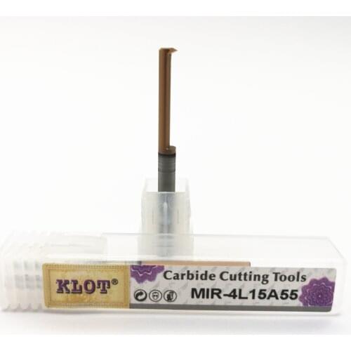 KLOT Solid Carbide Threading Boring Tool MIR TiCN Coated 3L15A55/60 4L15A55/60 5L15A55/60 6L15A55/60 small hole tool small bore
