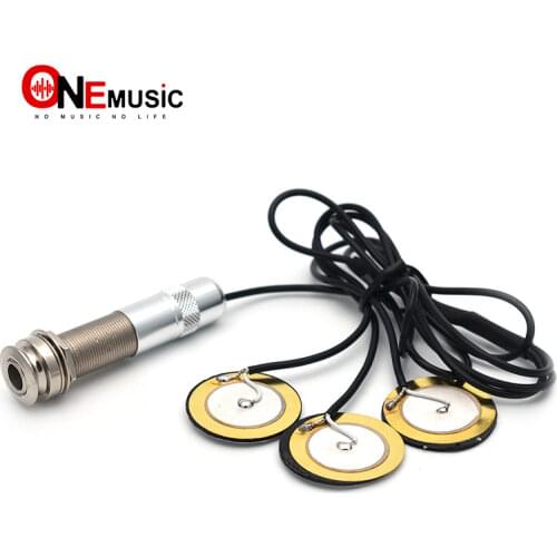 Universal Guitar Pickup Piezo Transducer for Acoustic Guitar Ukulele Mandolin Banjo New