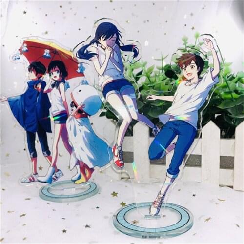 Weathering with you Anime Cartoon Morishima Hodaka Printed Acrylic Stand Figure Cosplay Prop Home Desk Decor for Women Men 1pcs