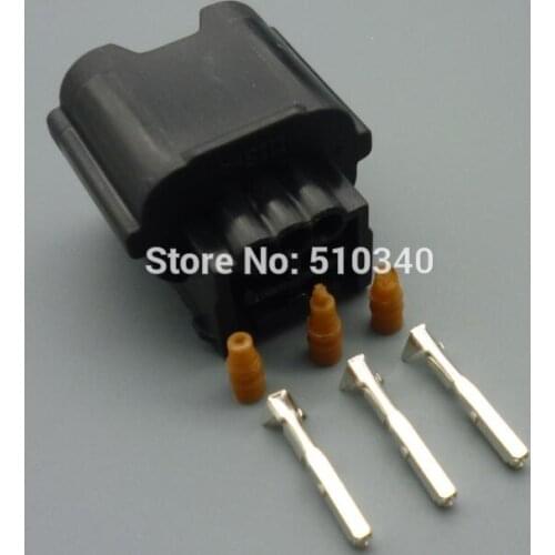 100set 0.6mm.3 hole jacket Automotive connectors waterproof car connector with terminal