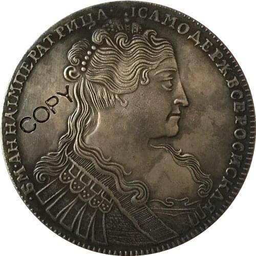 1734 Anna Russia COINS COPY 40mm