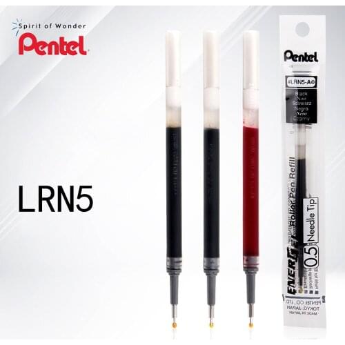 6/12pcs Pentel Energel Neutral Refill 0.5mm Press Quick-drying LRN5 Metal Nib Suitable for BLN75/BLN105 Signature Pen