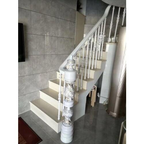 Freeshipping H950mm AL Balustrade Baluster Pole Armrest Fence Rod Handrail Railing Post Pole Baluster for Stair or Door