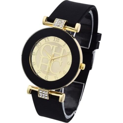 Relogio Feminino CH Brand Silicone Watch Women Watches Simple Fashion Quartz Wristwatches for Ladies Female Clock Montre Femme