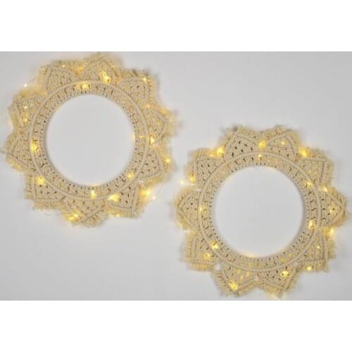 Macrame Tapestry Wall Hanging Decorations Bohemia Handcraft Tassel Tapestry Background Wall Tapestry Aesthetic