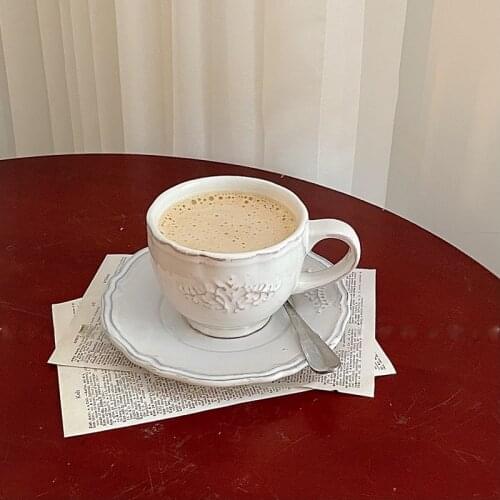 Ceramic Coffee Cup and Saucer Set Afternoon Tea Set Coffee Mug Coffee Cups