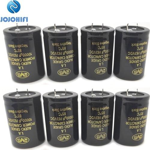 10000UF 63V Nover 35X50mm Pitch 10mm 85 ℃ HIFI HI-FI Fever Gold AUDIO Capacitors Electrolytic Capacitor for AMP Amplifier Board