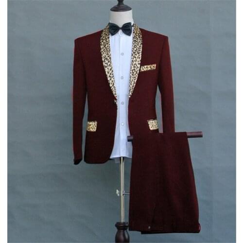 Handsome Groomsmen Shawl Lapel Groom Tuxedos Mens Wedding Dress Man Jacket Blazer Prom Dinner (Jacket+Pants+Tie) K103