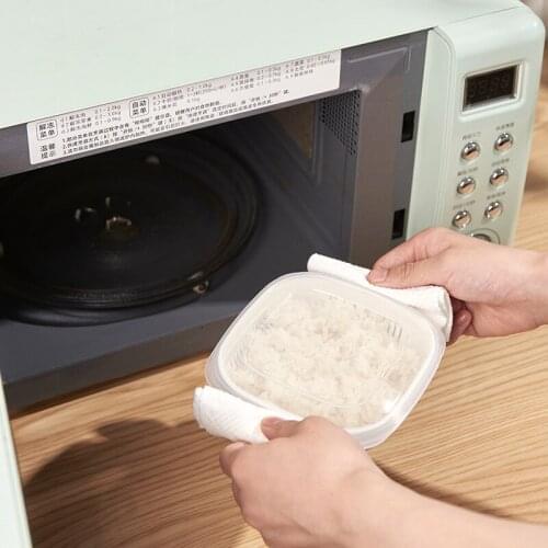 Microwave Heating Lunch Box Rice Sub Packaging Frozen Fresh-keeping Box Portable Lunch Food Storage Container For Office Worker