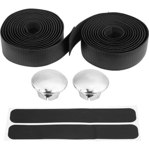 2M Carbon Fiber Tape Road Bike Bicycle Handlebar Tape Steering Coil Cover Bicycle Strap Cycling Non-slip Belt Tape With Bar Plug