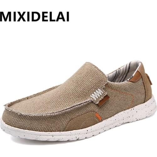 New Mens Vulcanize Shoes Fashion Canvas Shoes Men Breathable Casual Flats Shoes Outdoor Male Sneakers Loafers Zapatos Hombre