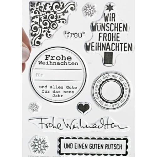 German clear Stamp Transparent seal for DIY scrapbooking/Card Making c587