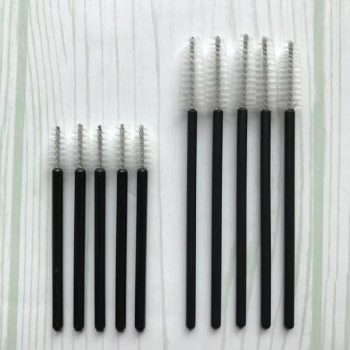 50 pcs Mini Type Size White Disposable Make Up Brushes Micro Disposable Eyelash Extension Applicator Mascara Brush for Woman New