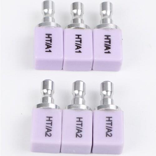 Bleach color HT/LT BL1 BL2 BL3 BL4 lithium disilicate glass block