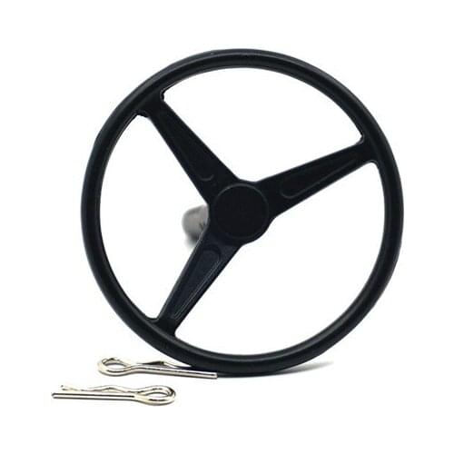 1PC 1/10 RC Emulation Steering Wheel For Wraith 90018 1:10 RC Crawler Car Black