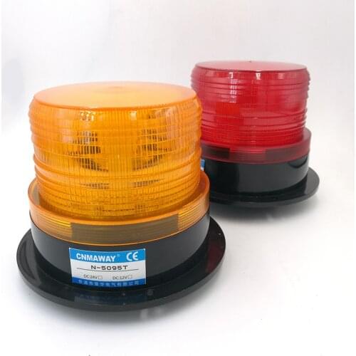 Magnetic rolling Car Truck Signal Warning light 12V 24V 220V N-5095T Indicator light LED Lamp Flash Beacon Strobe Emergency Lamp
