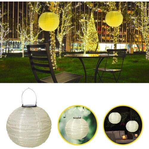 Solar Lantern Outdoor Waterproof Hanging Garden Lantern for Garden Party Decoration