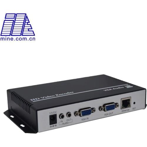 H.265 Video Encoder VGA to ONVIF plus VGA Loop Through 1080p60fps VGA HD Encoder