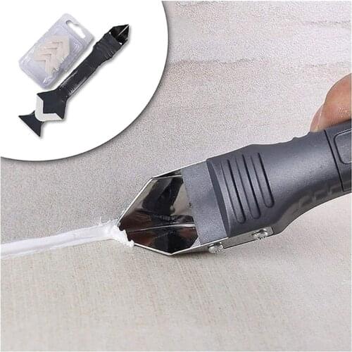 3 in 1 Durable Silicone Sealant Remover Glass Glue Angle Scraper Adhesive Kit