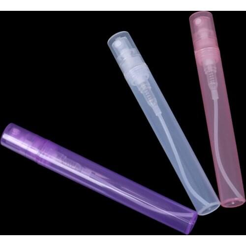 5ml Mini Mist Empty Perfume Plastic Spray Refillable Bottle Portable Sample Bottle Small Atomizer Colorful Sprayer Bottles