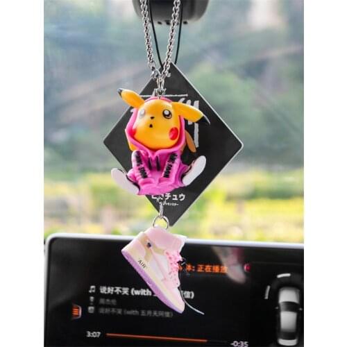 Anime Action Figure cute animal Car Pendant Decoration Birthday Gift Auto Decoraction kids love toys