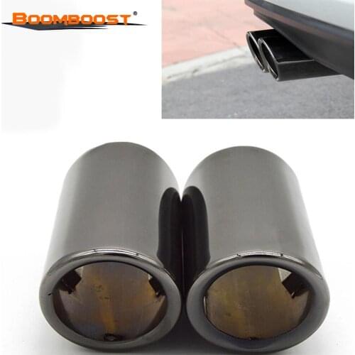 Boomboost Car Exhaust Pipe Muffler Tip Turbo Sound Whistle Car Styling Auto for BMW 1980-2011