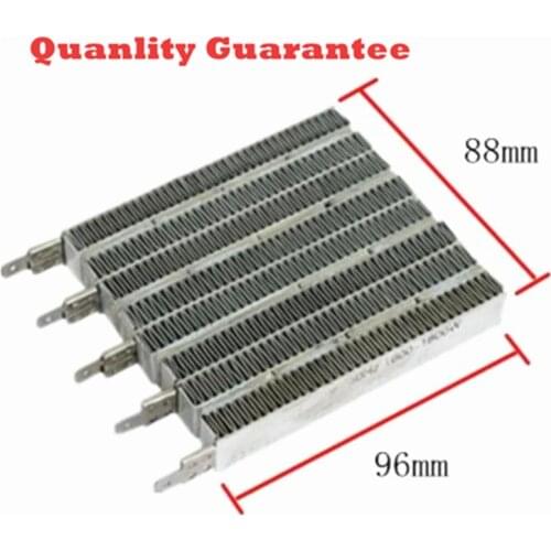 Electric Fan Heater Parts PTC heating element ceramic heating fins plate 96X88X15mm 220-230V 1500W 1800W