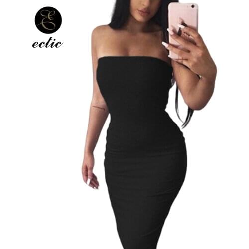 Hot Sexy Dress Without Straps Sukienka Bandeau Dress Tube Off Shoulder Elegant Long Party Dresses Evening 2021 Women Sleeveless