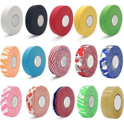 25M Roll Of Ice Hockey Bar Tape Ice Hockey Bar Badminton Handle Bike Grip Handlebar Anti-slip Cloth Sticky Tape Comfortable