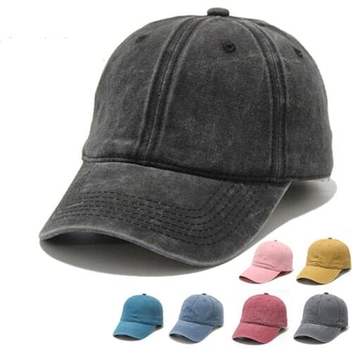Dad Hat Baseball Cap for Man Vintage Washed Cotton Trucker Cap Spring Autumn Summer Casquette Mens Fashion