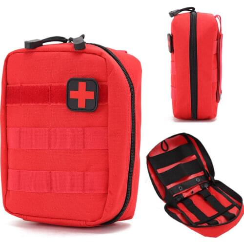 2021 Molle Tactical First Aid Kits Army Military EDC Medical Bag Pouch Outdoor Camping Car Hunting Emergency Survival Tool Pouch