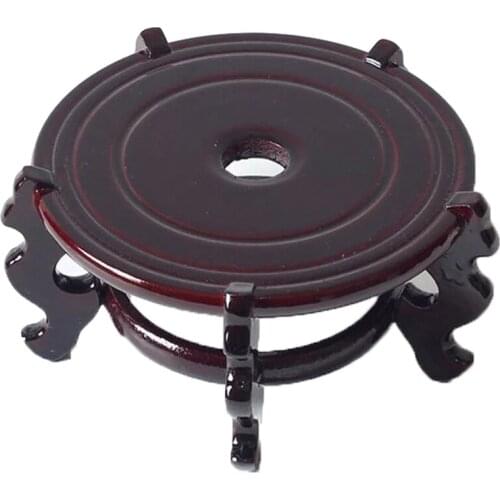 Vintage Home Decor Ceramic Flower Vases Stand Antique Traditional Chinese Blue and White Porcelain Vase Stand Holder